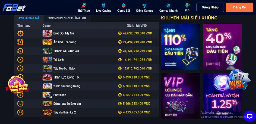 Nạp tiền vào tài khoản 8live nhà cái