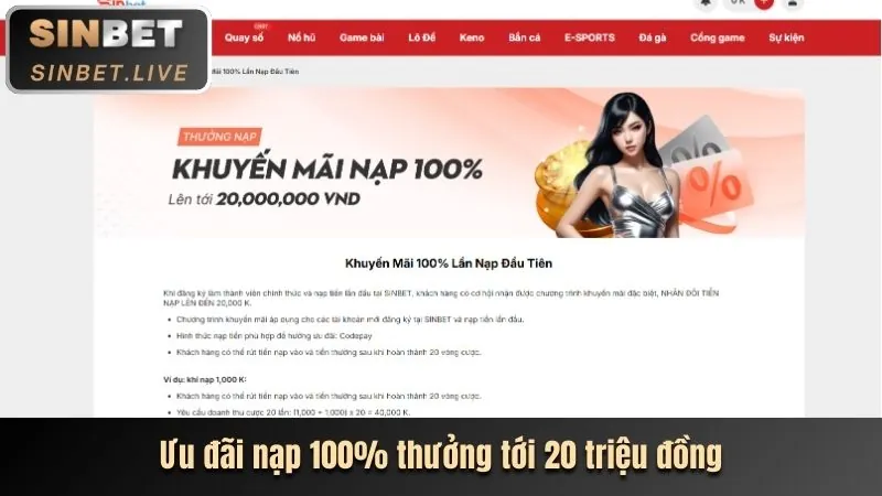 Khuyến mãi chào mừng thành viên mới 8live nhà cái